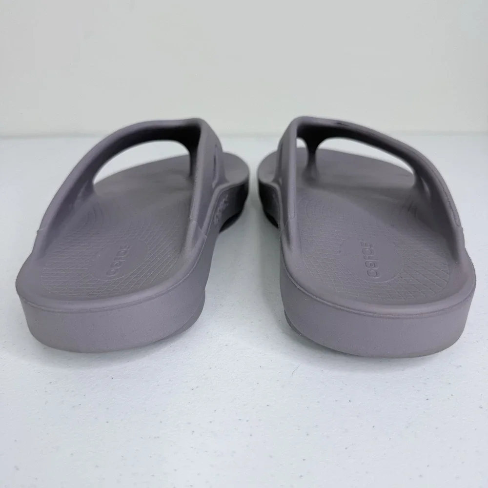 Oofos OOriginal Recovery Sandals Flip Flops Comfort Purple Unisex M10 W12